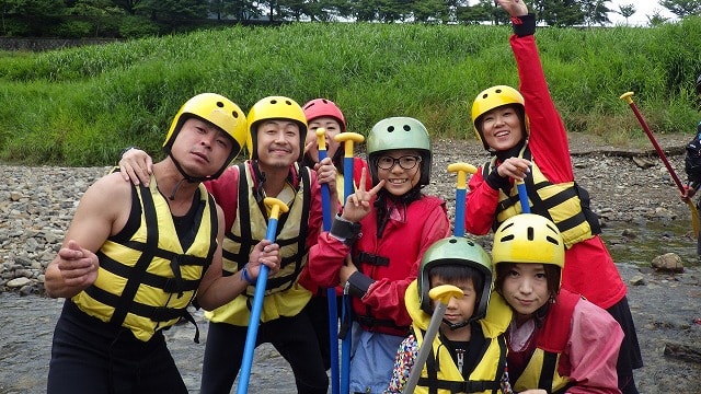Rafting experience１