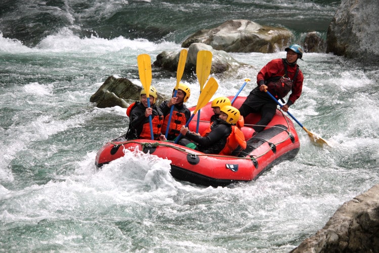 Rafting destinations in Hokkaido