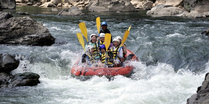 rafting