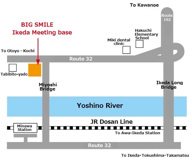 Koboke full-day Adrenaline Rafting access map