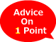 One point advice