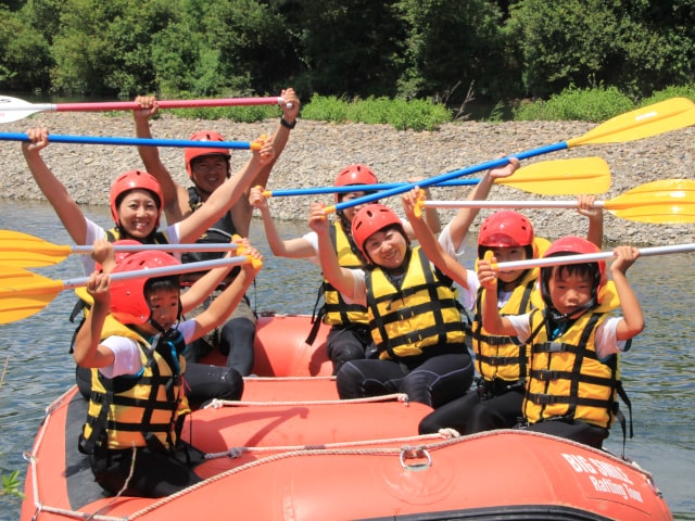 Rafting start