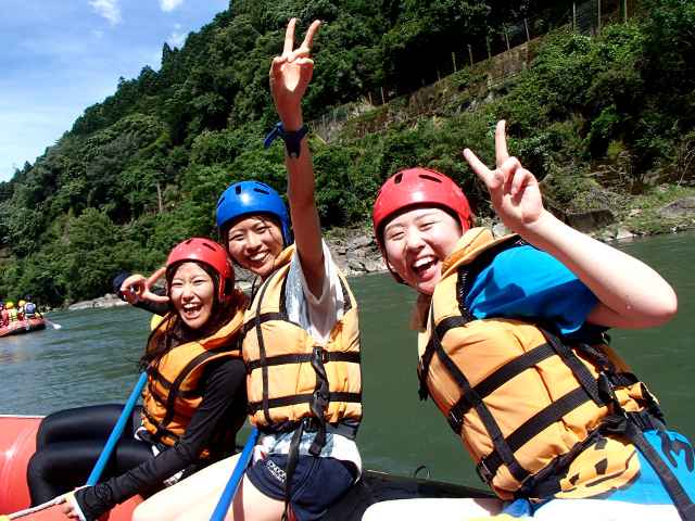 Rafting start