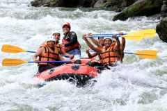 Rapid flow of Hozu River