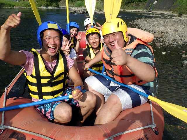 Rafting start