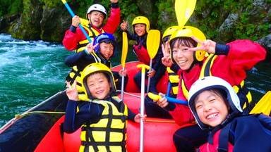 Yoshinogawa family Rafting in Shikoku