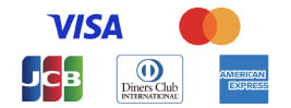 Credit cards accepted