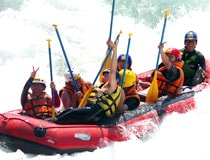 Japan's fastest stream Yoshino river