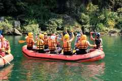 Paddling practice