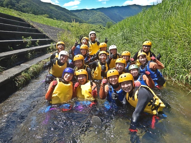 Canyoning start