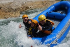 Rapid flow of Minakami river