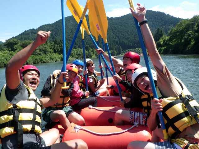 Nagara river rafting near Nagoya