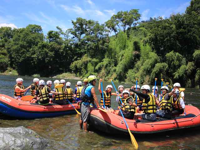 Rafting start