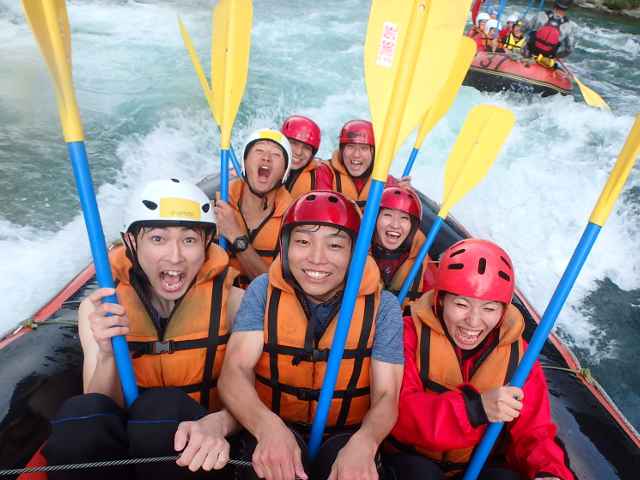 Rafting start