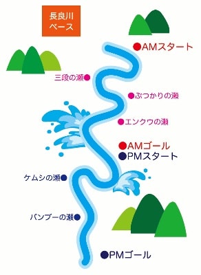 長良川コースマップ
